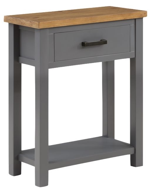 Glenmore Rustic Pine Small With 1 Drawer Console Table