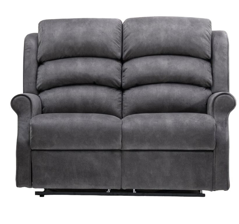 Penrith Grey Fabric 2 Seater Electric Recliner Sofa