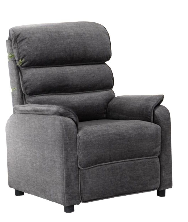 Savoy Grey Fabric Fixed Sofa Chair
