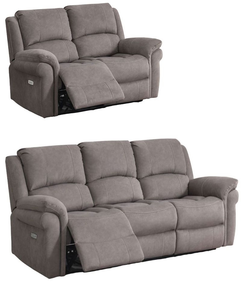 Wentworth Clay 32 Recliner Sofa Suite Velvet Fabric Upholstered