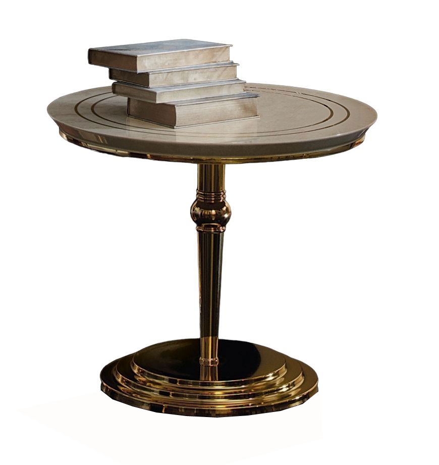 Arredoclassic Adora Sipario Italian Cream Lamp Table 65cm