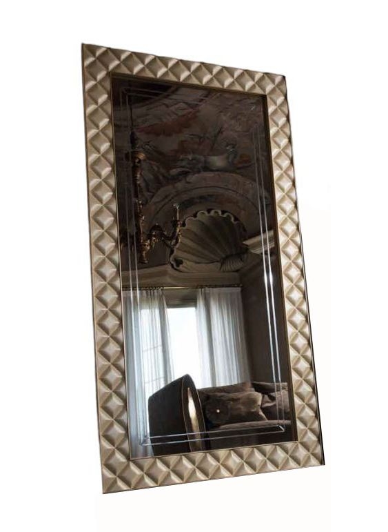 Arredoclassic Adora Sipario Italian Cream Rectangular Mirror