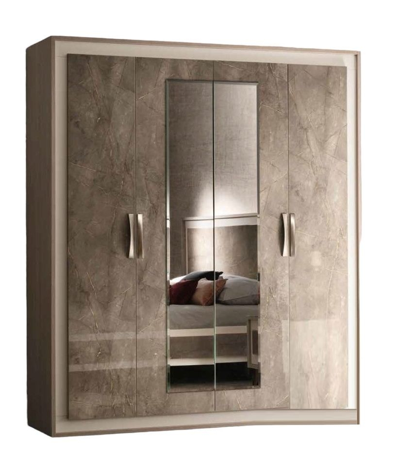 Arredoclassic Ambra Italian 4 Door Wardrobe