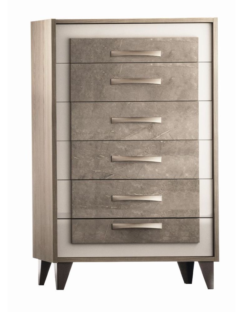 Arredoclassic Ambra Italian 6 Drawer Tall Chest