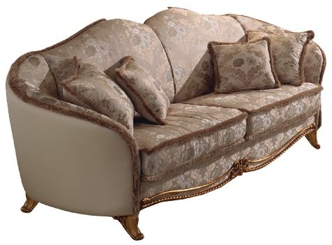 Arredoclassic Donatello Italian 3 Seater Fabric Sofa