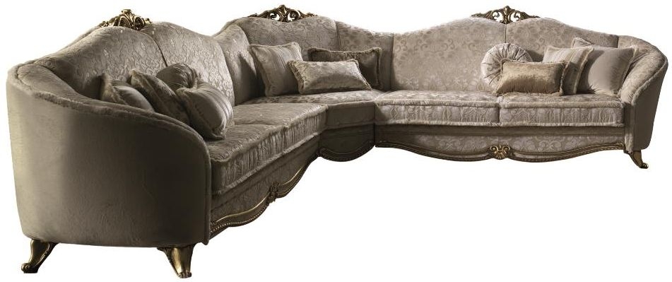 Arredoclassic Donatello Italian Fabric Corner Sofa