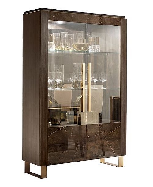 Arredoclassic Essenza Italian 2 Door Display Cabinet