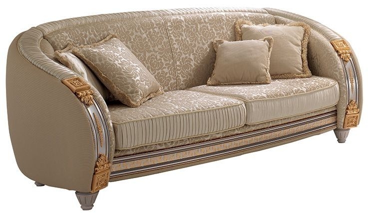 Arredoclassic Liberty Italian 3 Seater Fabric Sofa