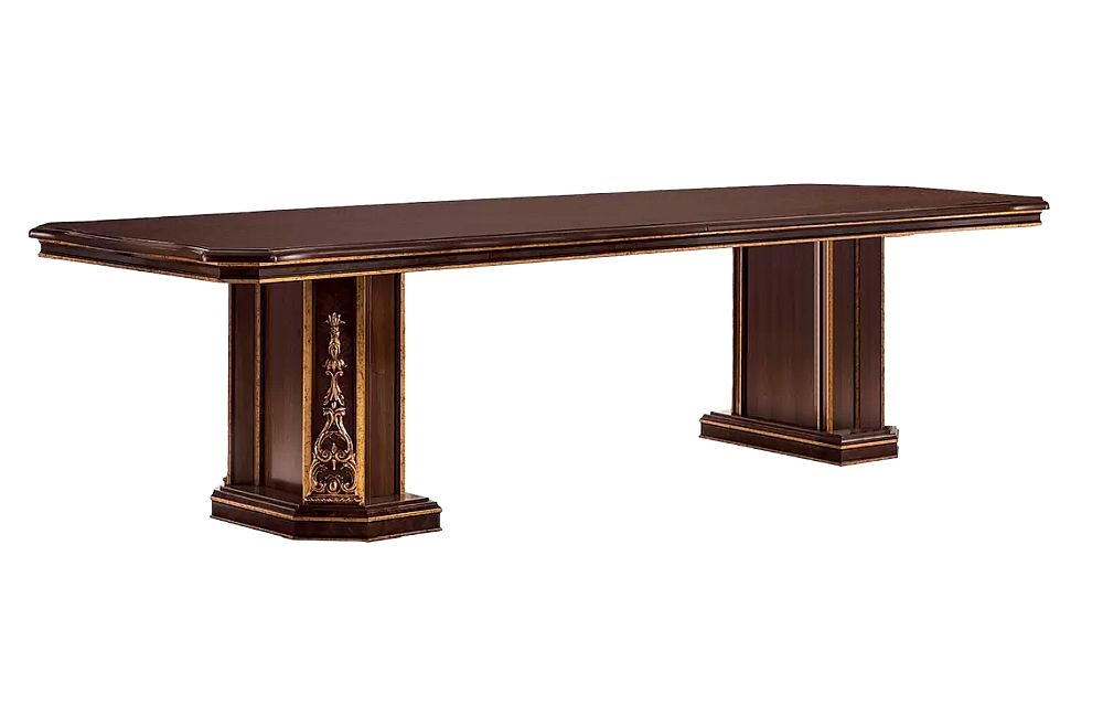 Arredoclassic Modigliani Mahogany Italian 200cm250cm Rectangular Extending Dining Table