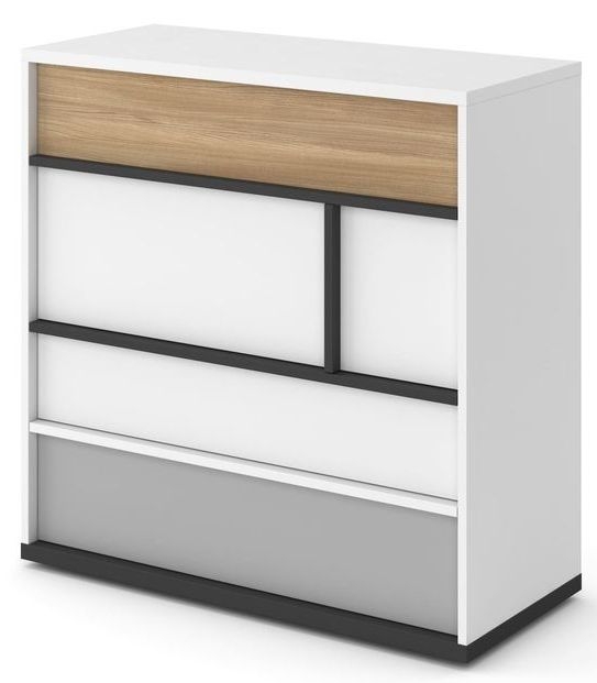 Imola White Chest Of Drawer