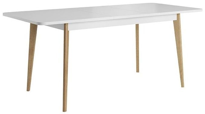 Nordi White High Gloss Dining Table