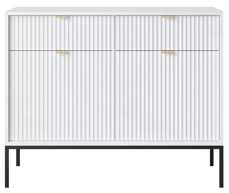 Nova White Matt 2 Door Sideboard