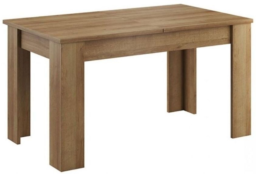 Sky Riviera Oak Extending Dining Table