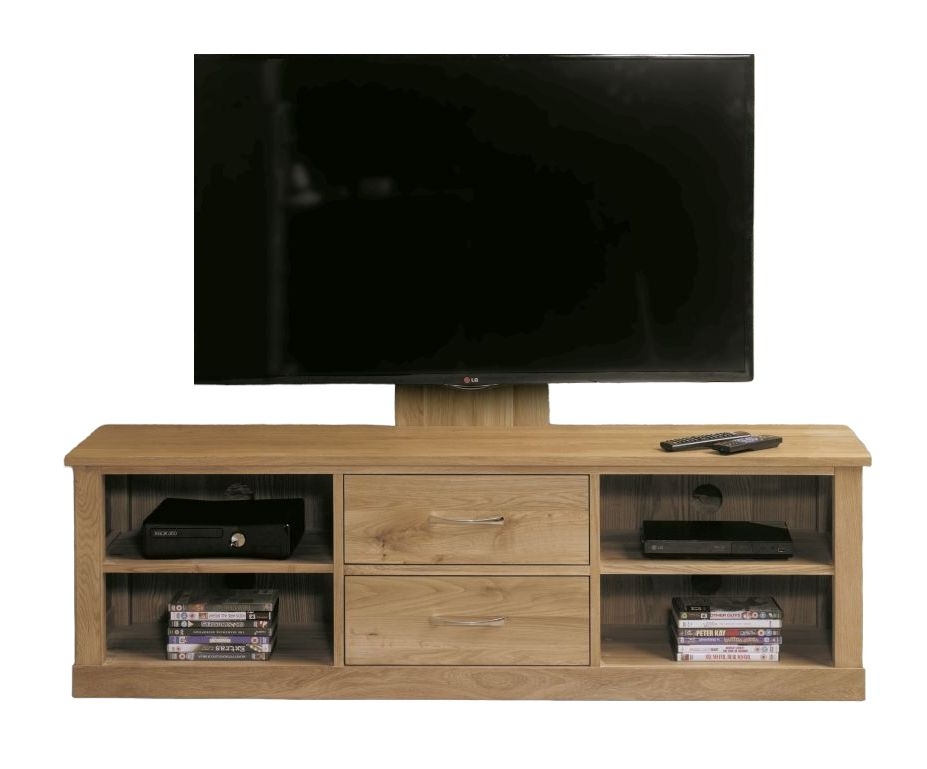 Baumhaus Mobel Oak Mounted Tv Cabinet