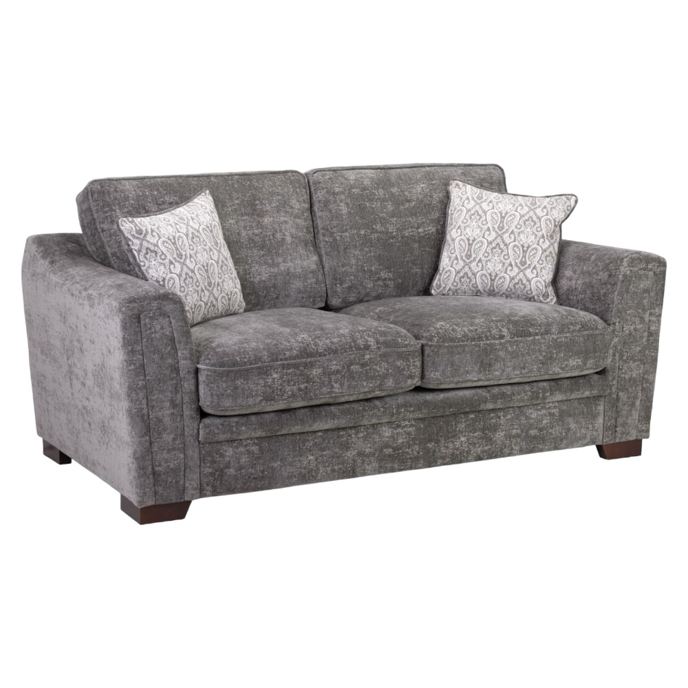 Astrid Grey Tufted 2 Seater Sofa