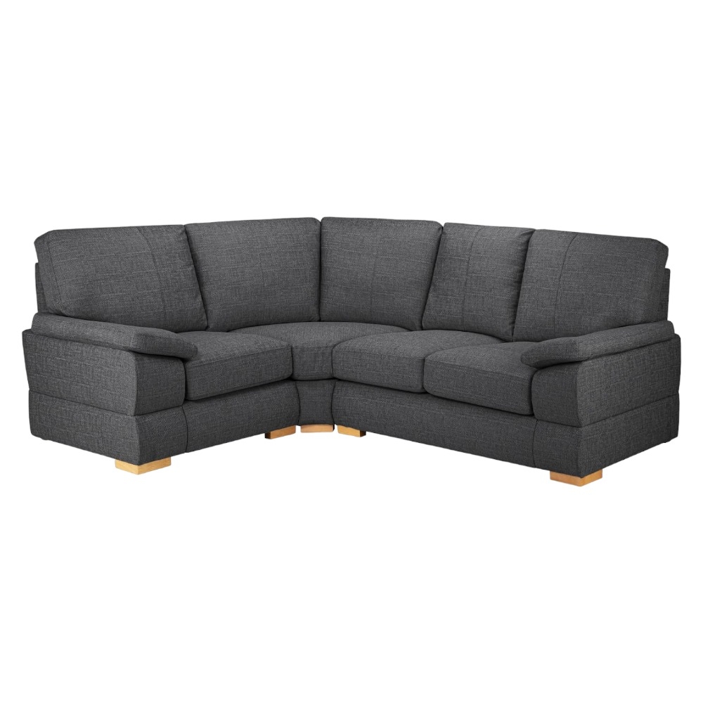 Bento Slate Tufted Left Hand Facing Corner Sofa