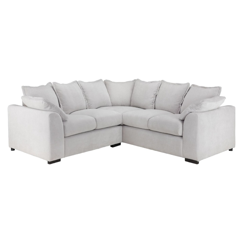 Colbee Natural Tufted Large Corner Sofa