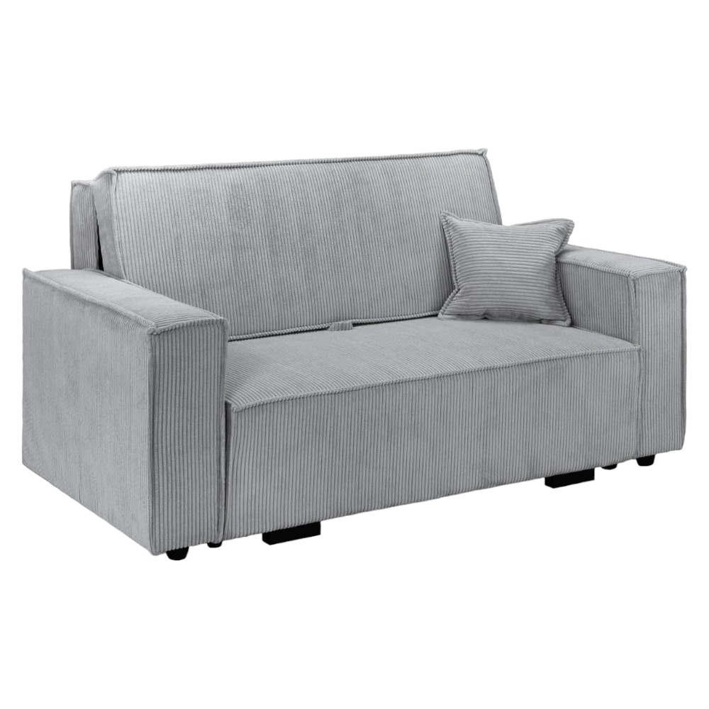 Cassia Grey Tufted 2 Seater Sofabed