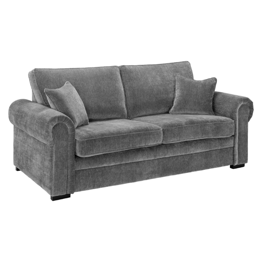 Willow Grey Tufted 3 Seater Sofa