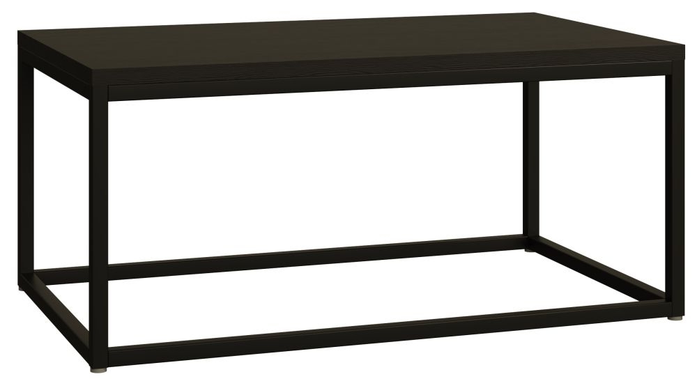 Mono Black And Oak Coffee Table