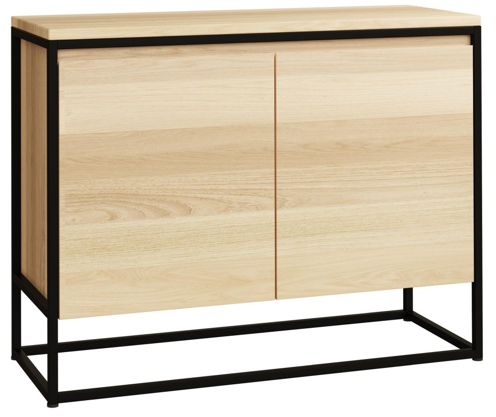 Mono Natural And Sideboard 105cm With 2 Door