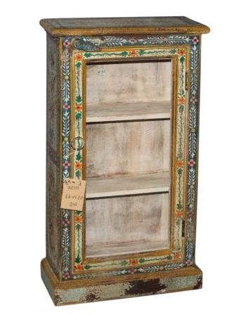 Florence Hand Painted Display Cabinet