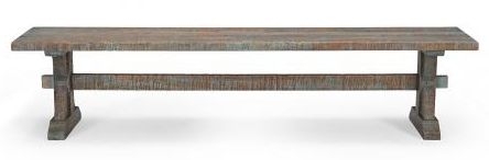 Industrial Reclaimed Wooden Dining Bench