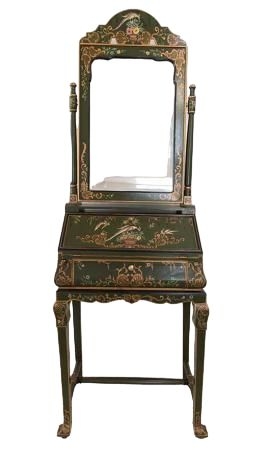 Toleware Hand Painted Dresser With Mirror