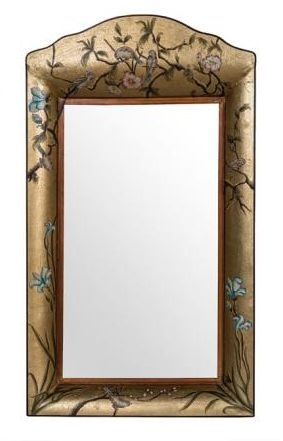 Toleware Hand Painted Mirror