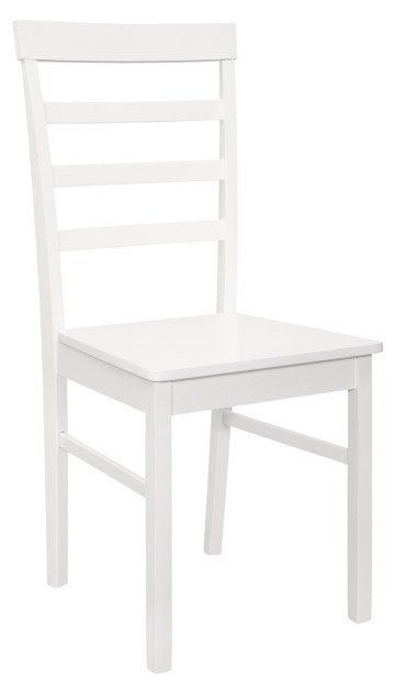 Birlea Upton White Ladded Back Dining Chair Sold In Pairs