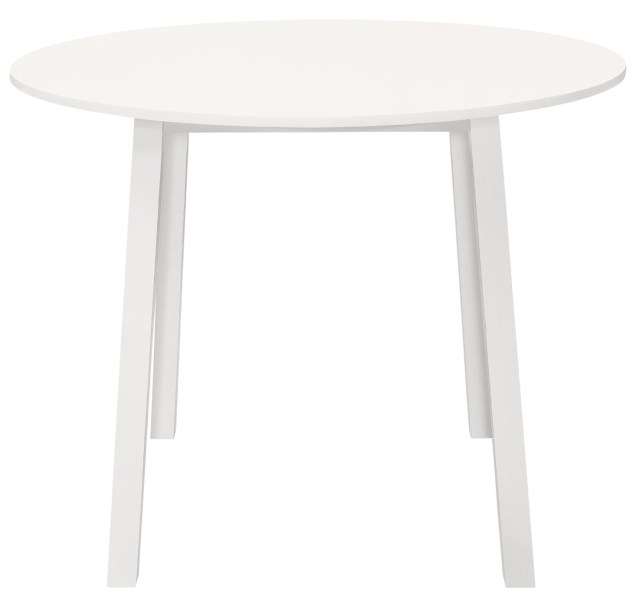 Birlea Pickworth White 100cm Round Dining Table