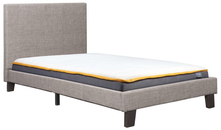 Grey Fabric Bed Comes In Single Small Double Double And King Size