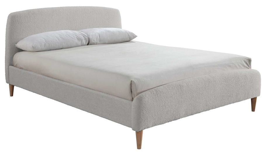 Otley Dove Grey Fabric Bed Comes In Double And King Size