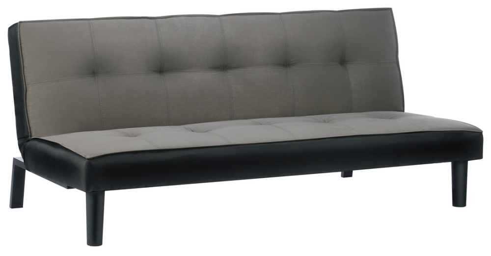 Birlea Aurora Grey Velvet 2 Seater Sofa Bed Clearance B301