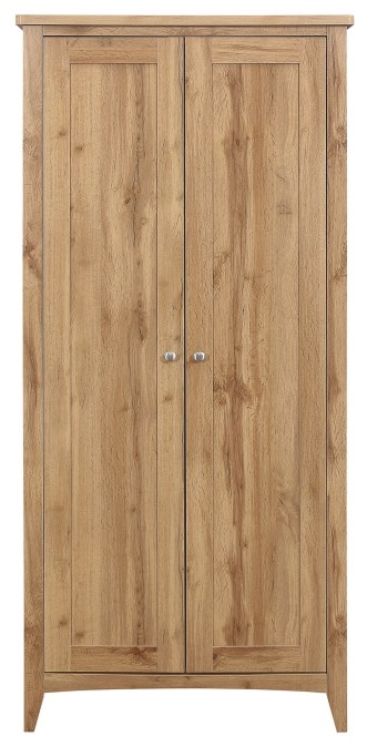 Birlea Hampstead Oak 2 Door Wardrobe