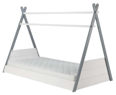 Birlea Teepee White And Grey 3ft Single Bed