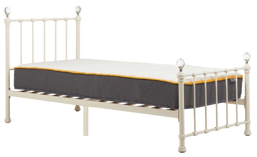 Birlea Jessica Cream Metal 3ft Single Bed
