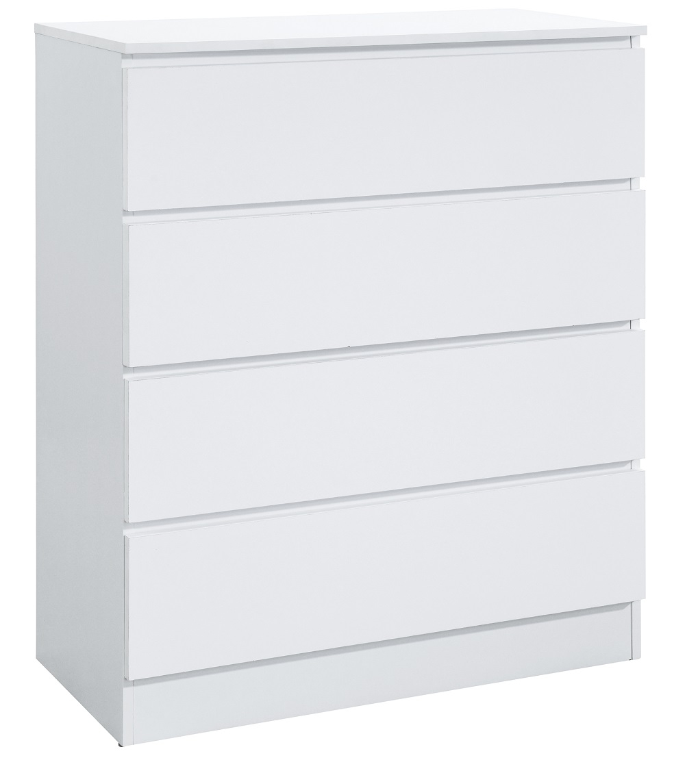 Birlea Oslo White 4 Drawer Chest