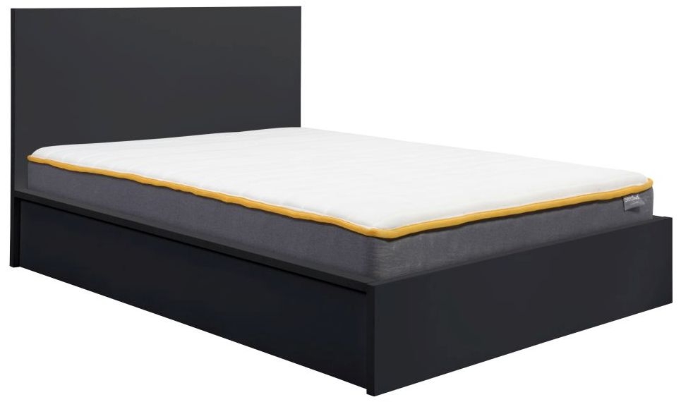 Oslo Black Ottoman Bed Comes In Double And King Size