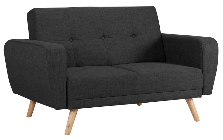 Birlea Farrow Grey Fabric 2 Seater Sofa Bed