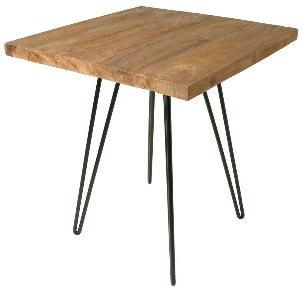 Bar And Bistro Chunky Teak Outdoor Table
