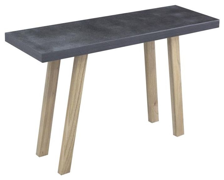 Concrete Top Console Table