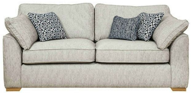 Buoyant Lorna 3 Seater Fabric Sofa