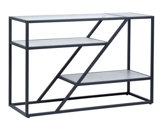 Ibarra Black And Grey Console Table