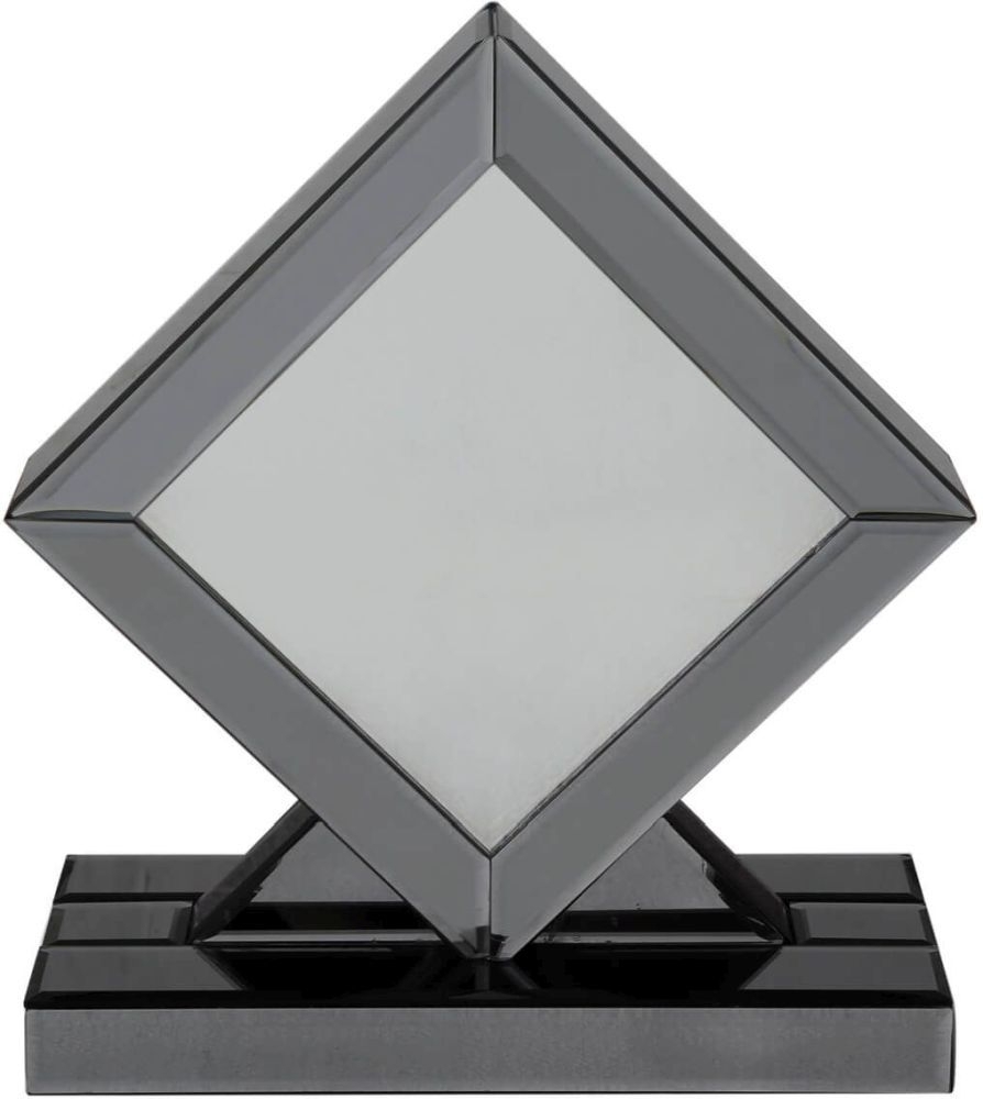 Clearance Orbit Smoked Mirrored Rainbow Led Diamond Table Lamp Fs108