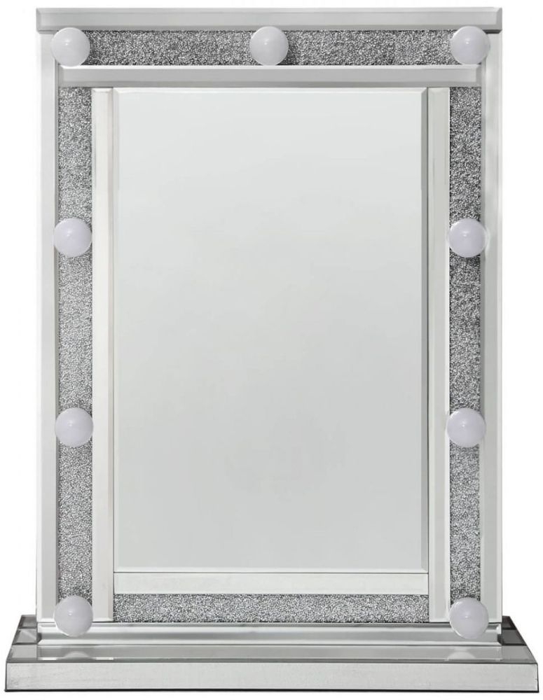 Naro Broadway 9 Lights Rectangular Vanity Mirror Clearance Fss14132
