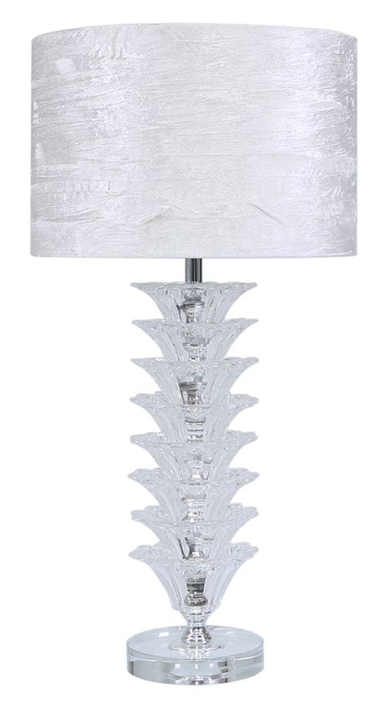 Value Fancy Table Lamp With White Shade Set Of 2