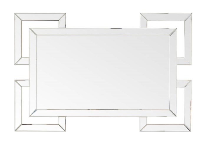 Geo Rectangular Wall Mirror 80cm X 120cm