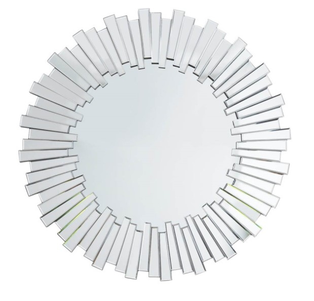 Mosaic Wall Round Mirror 100cm X 100cm