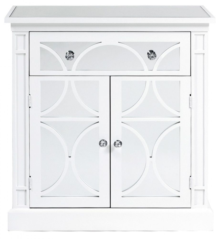 Torino White 2 Door Sideboard